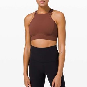 lululemon athletica Brown Sports Bra